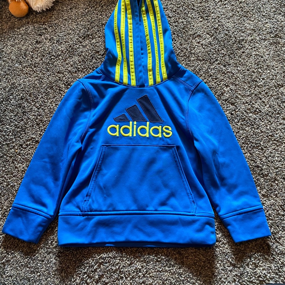 Adidas Kids Blue Hoodie